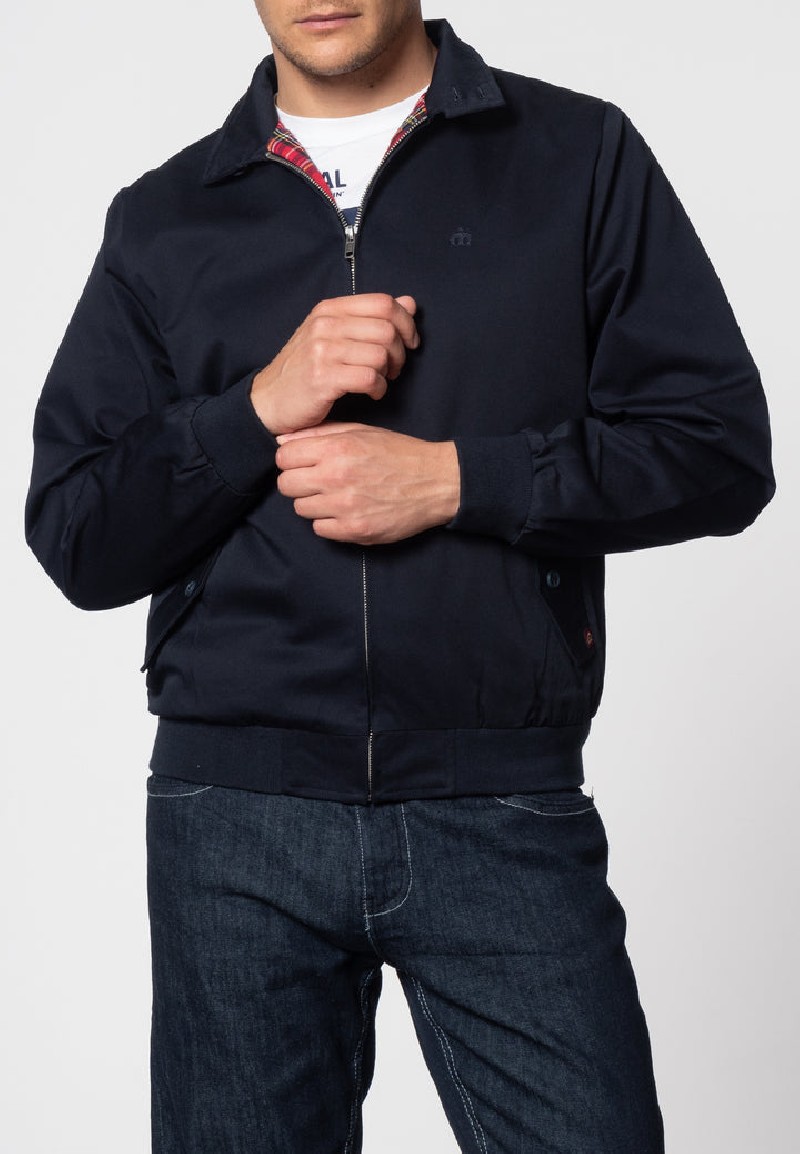 Merc Harrington Jacket Navy