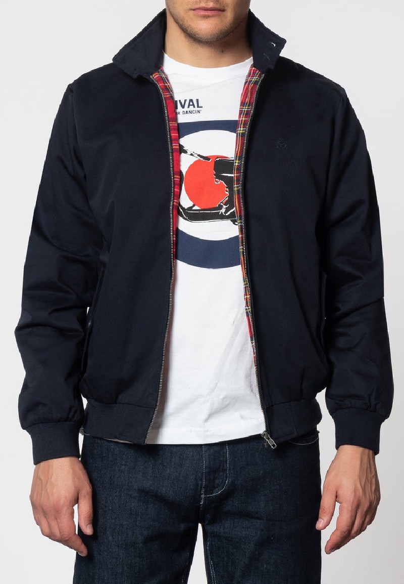 Merc Harrington Jacket Navy