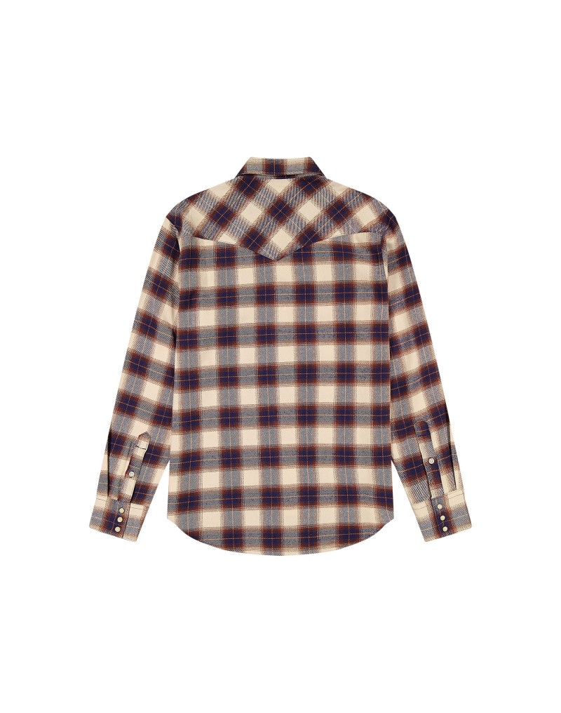 Wrangler Western Shirt Birch Blue
