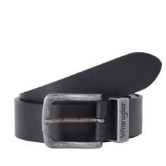 Wrangler Metal Loop Belt Black