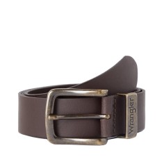 Wrangler Metal Loop Belt Brown