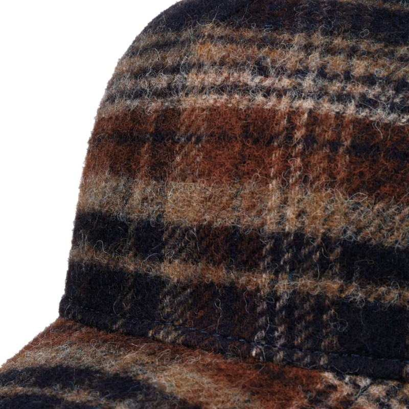 Stetson Wool Check Baseball Cap