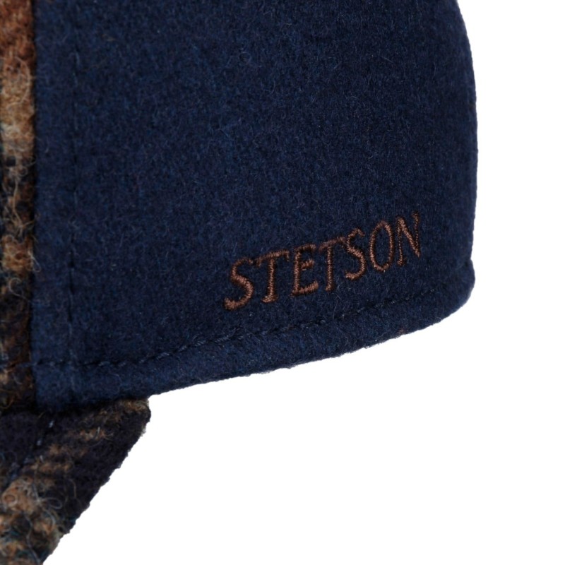 Stetson Wool Check Baseball Cap