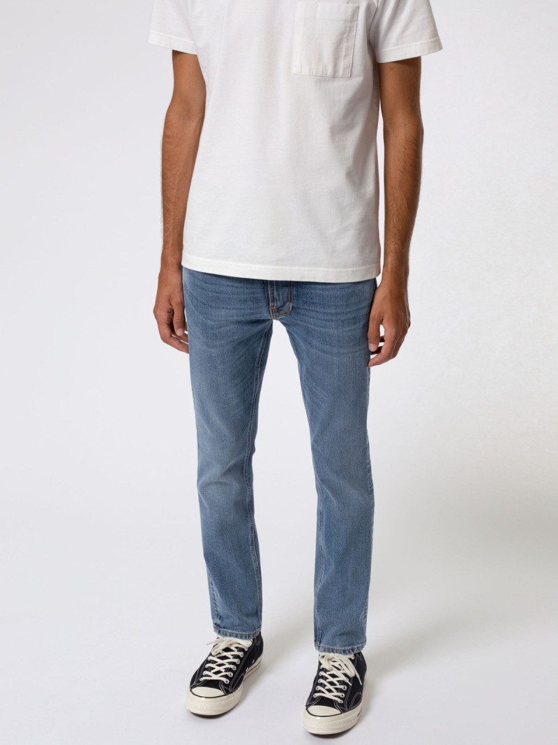 Nudie Jeans Lean Dean Jeans Lost Orange