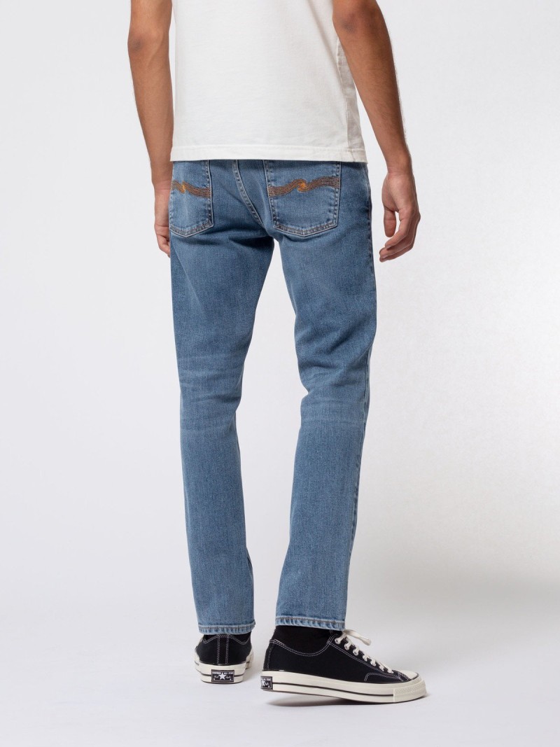 Nudie Jeans Lean Dean Jeans Lost Orange