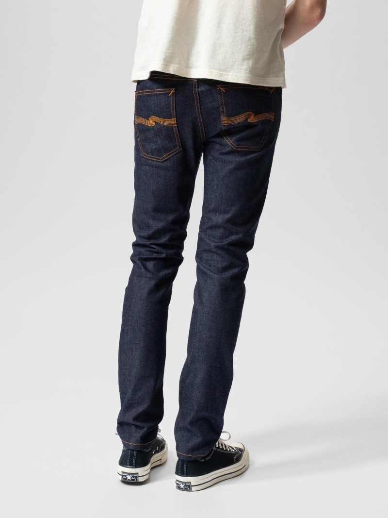 Nudie Jeans Lean Dean Jeans Dry 16 Dips