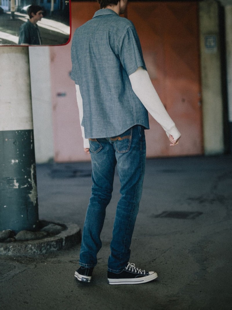 Nudie Jeans Grim Tim Jeans Indigo Myth