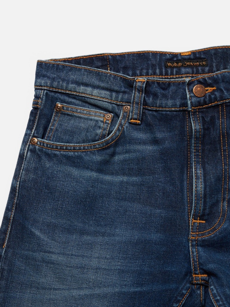 Nudie Jeans Lean Dean Jeans Troubled Sea