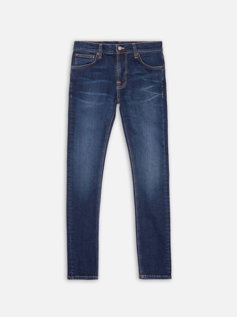 Nudie Jeans Tight Terry Jeans Dark Steel