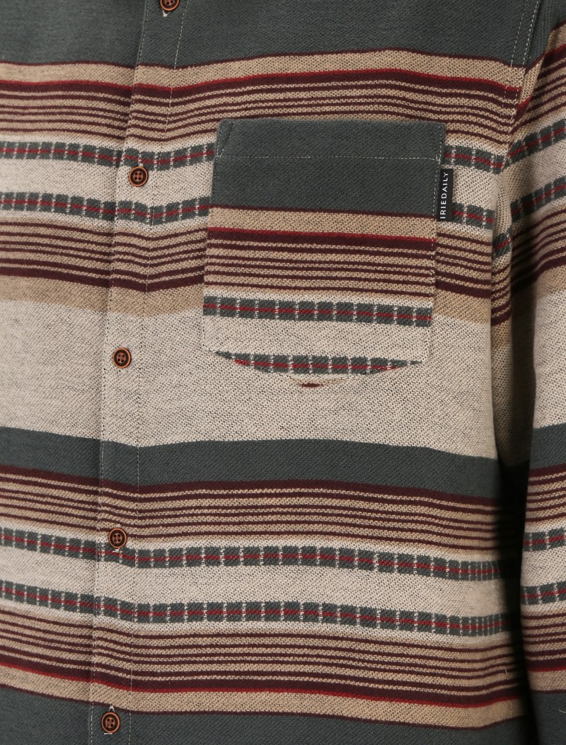 Iriedaily Santania Shirt Khaki Green