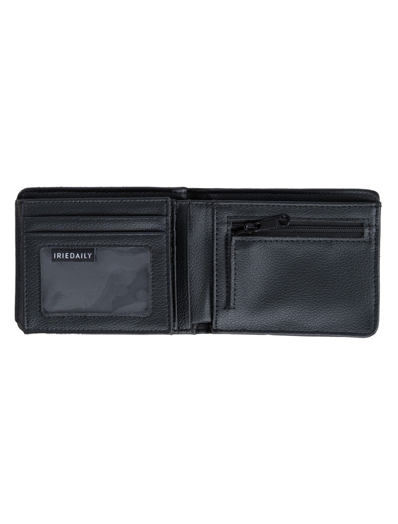 Iriedaily Pleather Vegan Wallet Black