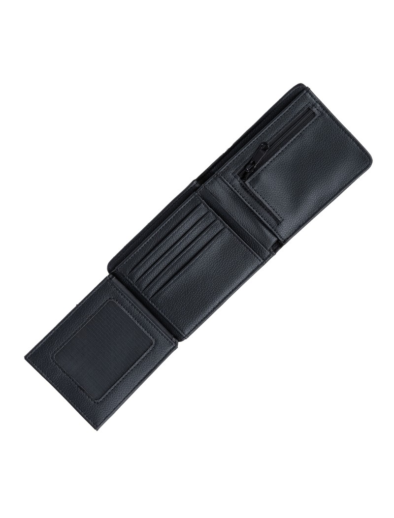 Iriedaily Pleather Vegan Wallet Black