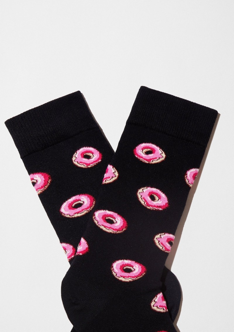 Besocks BeDonuts Socks Black