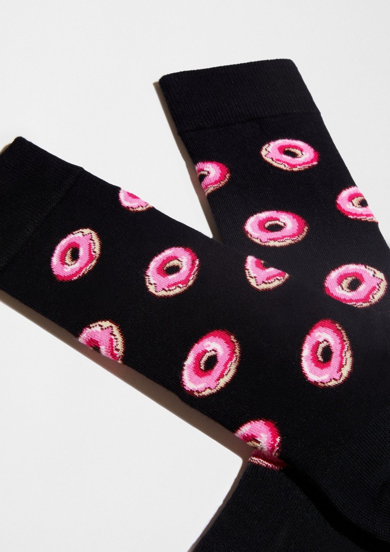 Besocks BeDonuts Socks Black