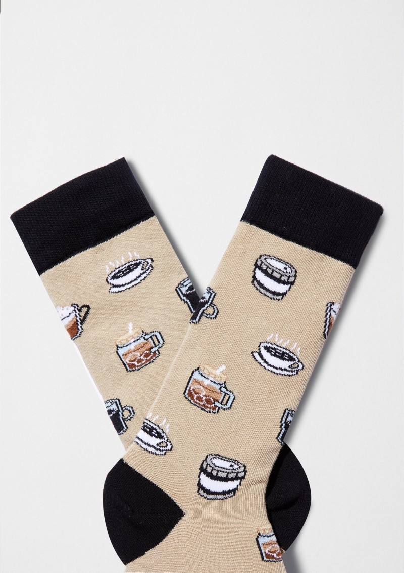 Besocks BeCoffee Socks Beige