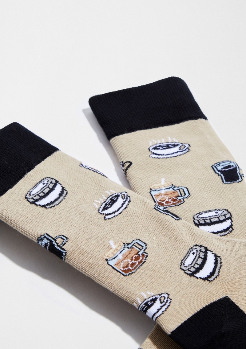 Besocks BeCoffee Socks Beige