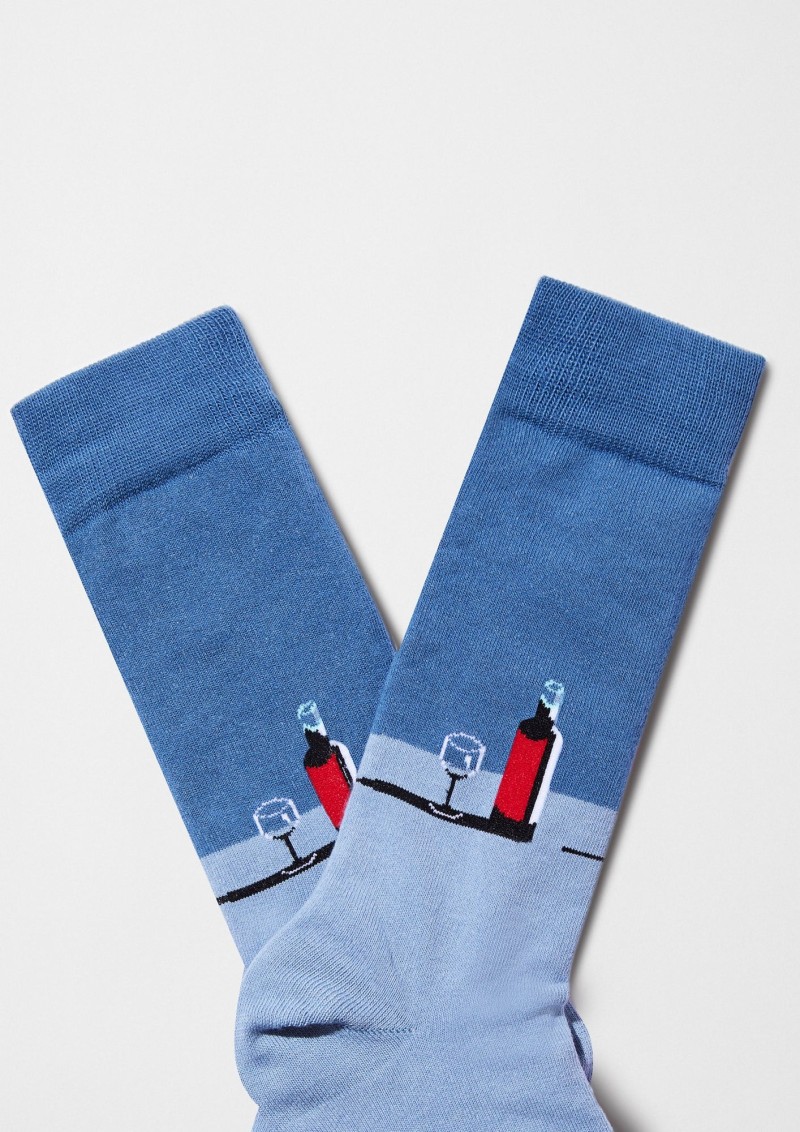 Besocks BeWine Socks Blue