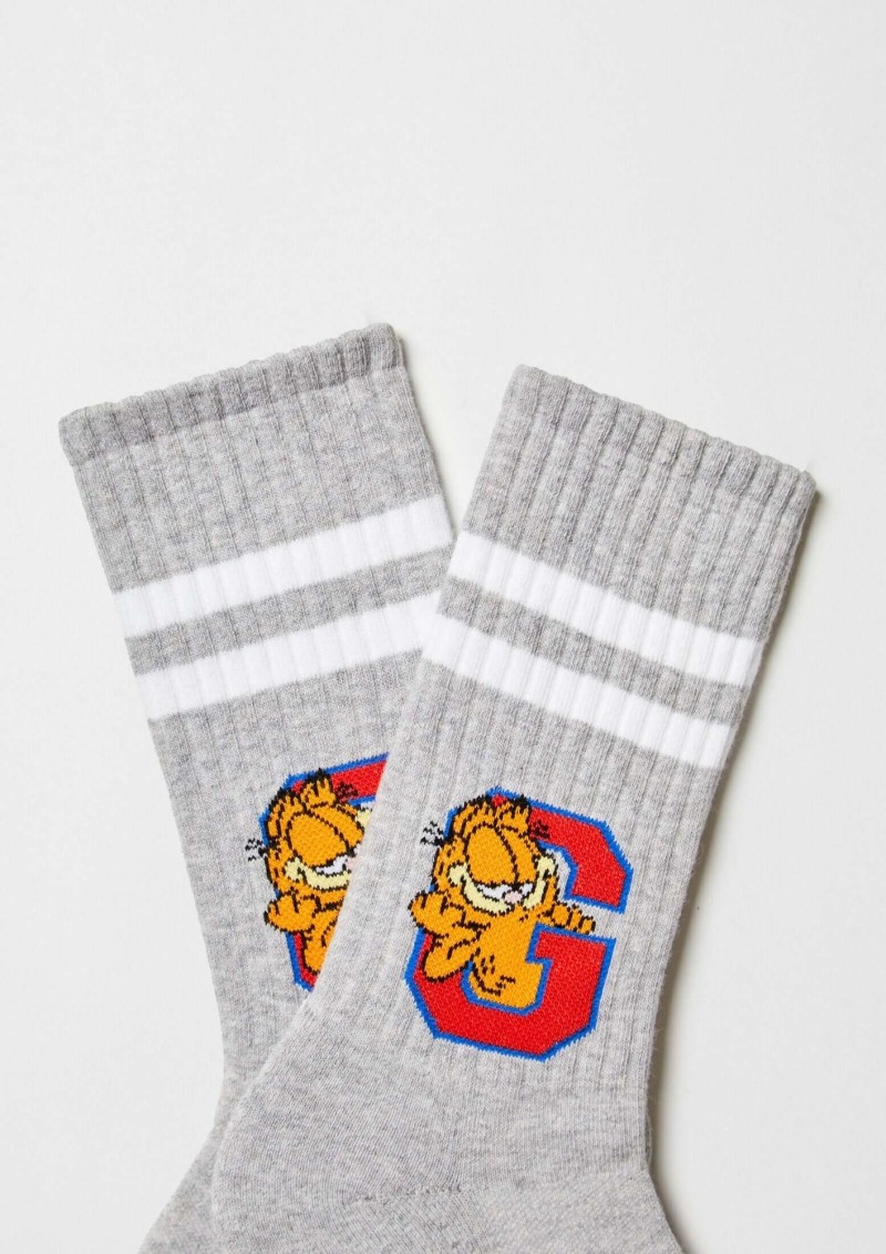 Besocks BeGarfield G Street Socks Grey