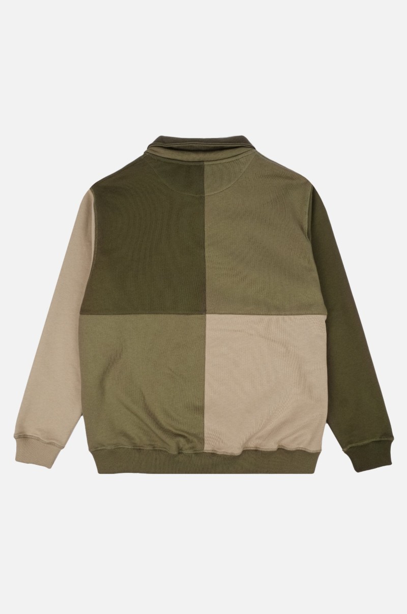 Trendsplant Color Block Quarter Zip...