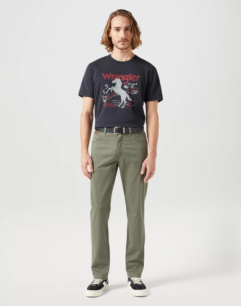 Wrangler Easy Leather Belt Black