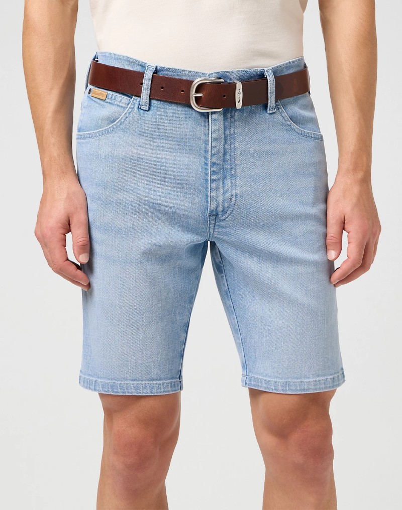 Wrangler Easy Leather Belt Brown