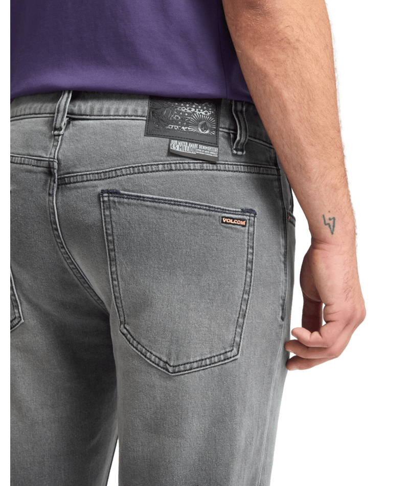 Volcom Vorta Denim Jeans Concrete