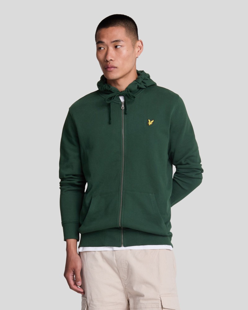 Lyle & Scott Through Zip Track Hooded...