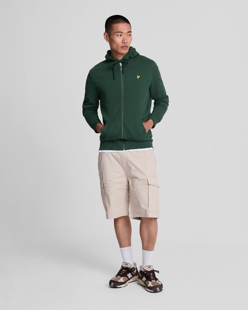 Lyle & Scott Through Zip Track Hooded...