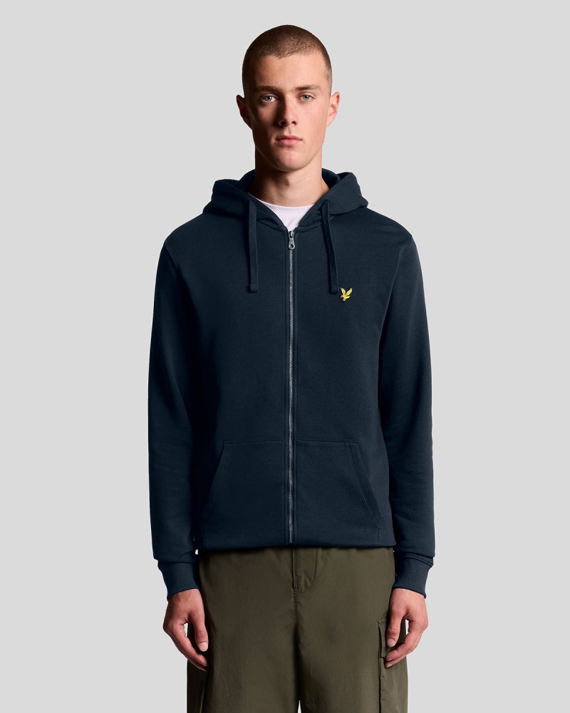 Lyle & Scott Through Zip Track Hooded...