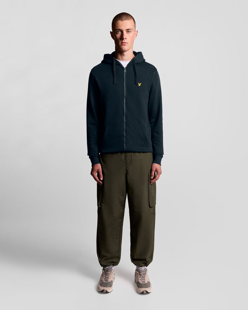 Lyle & Scott Through Zip Track Hooded...