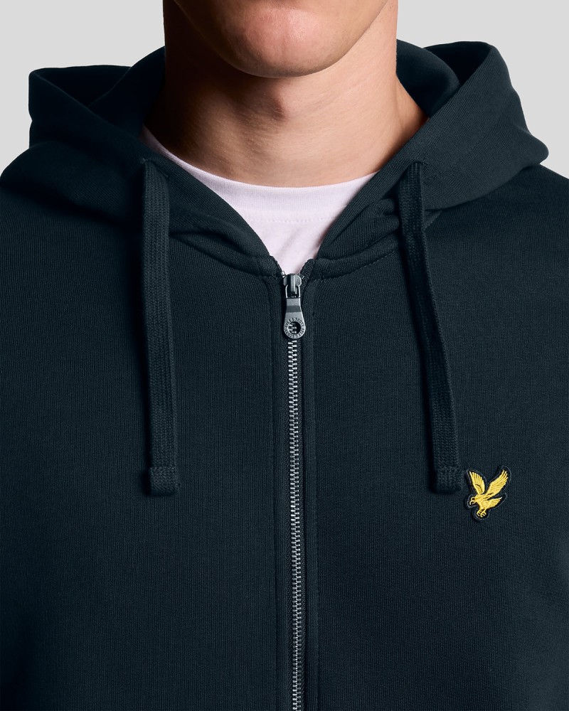 Lyle & Scott Through Zip Track Hooded...