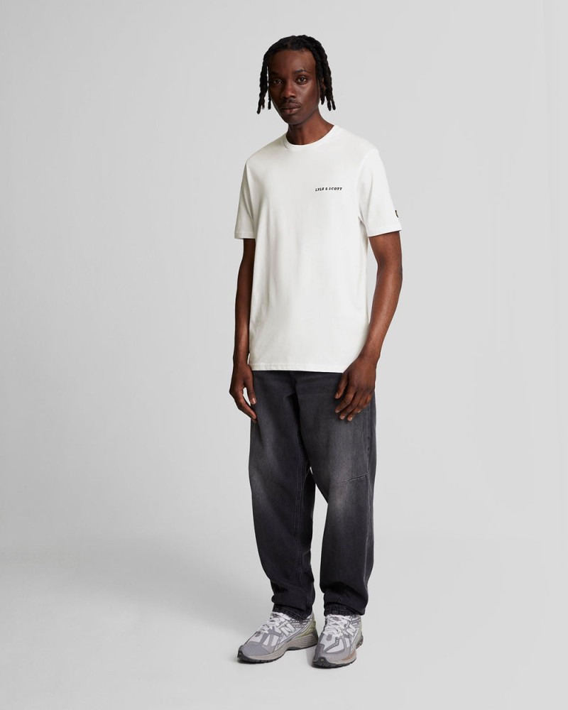 Lyle & Scott Embroidered Tee...