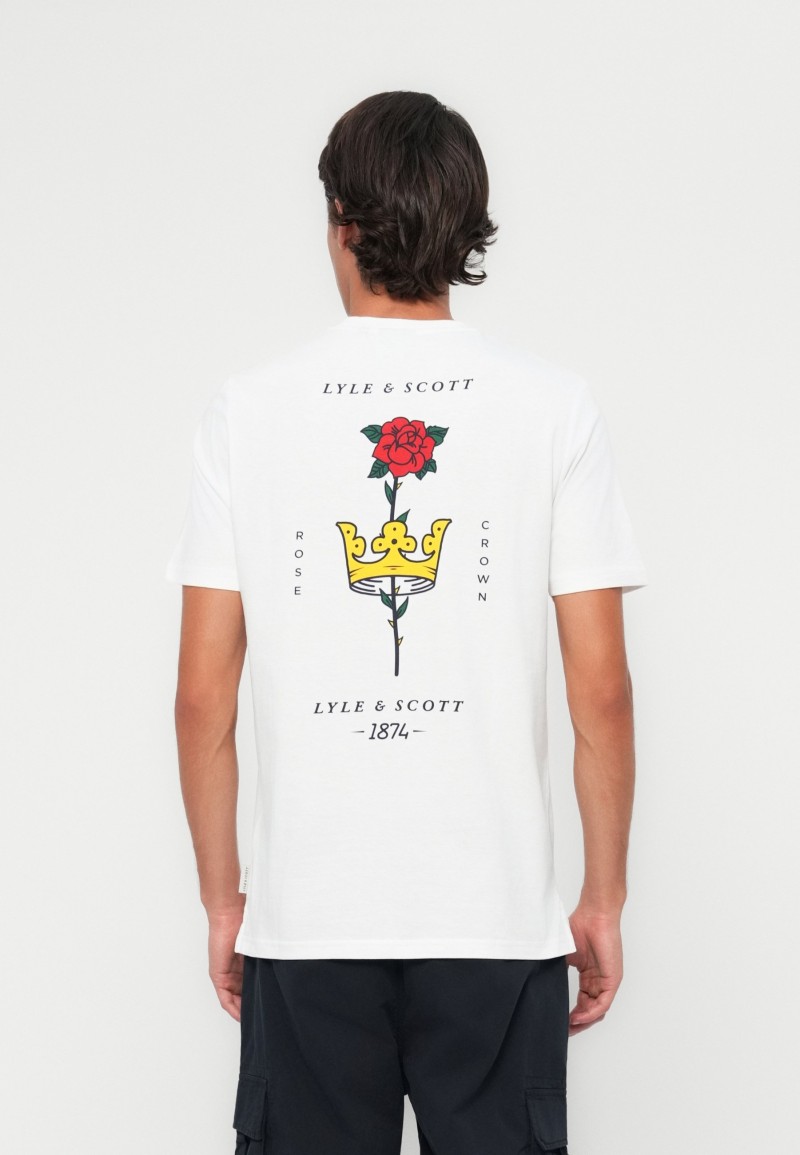 Lyle & Scott Rose And Crown Graphic...
