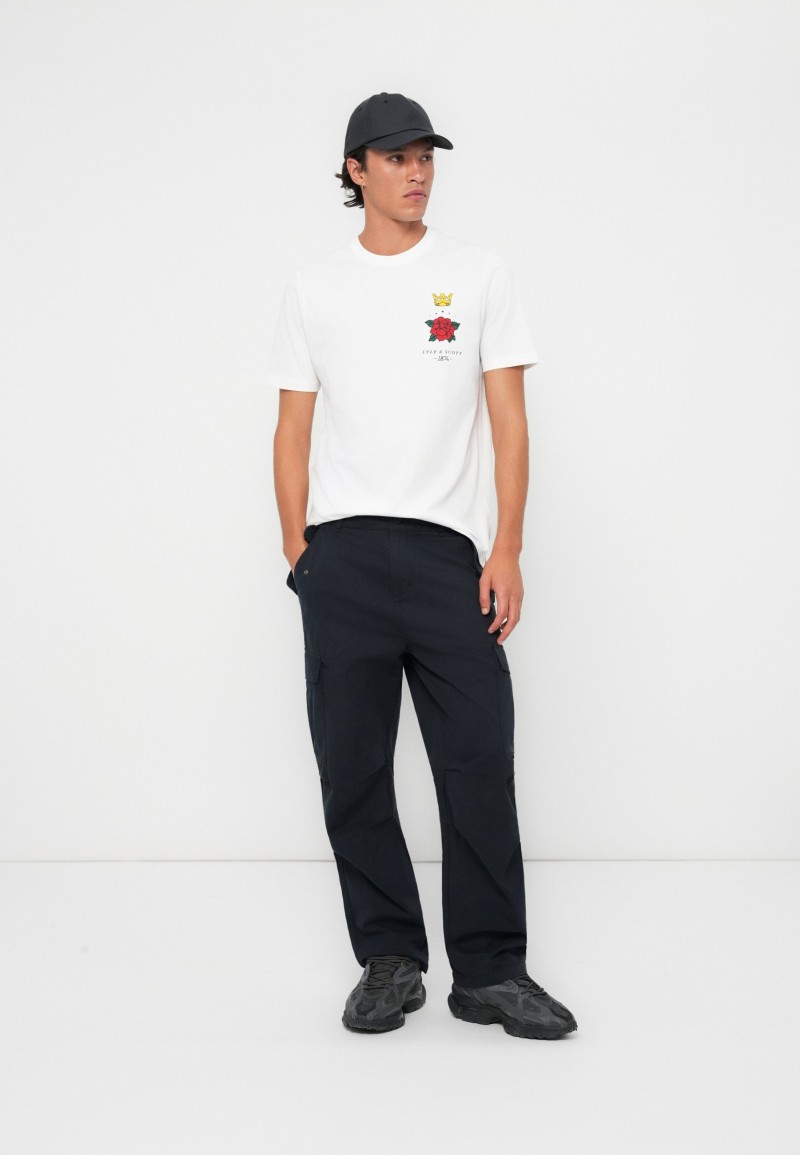 Lyle & Scott Rose And Crown Graphic...