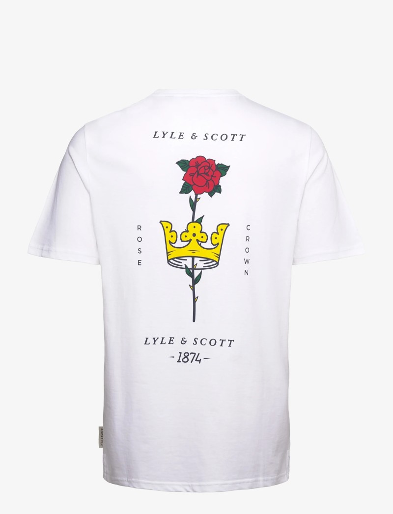 Lyle & Scott Rose And Crown Graphic...