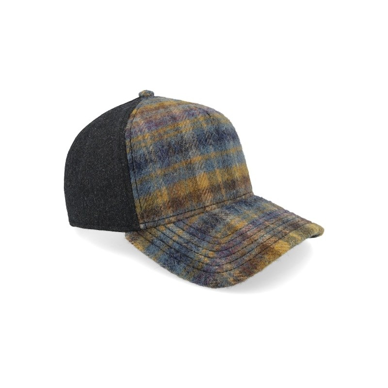 Stetson Wool Check Trucker Cap