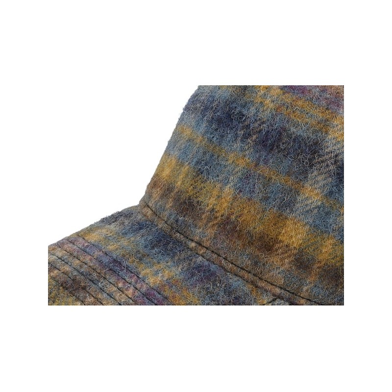 Stetson Wool Check Trucker Cap