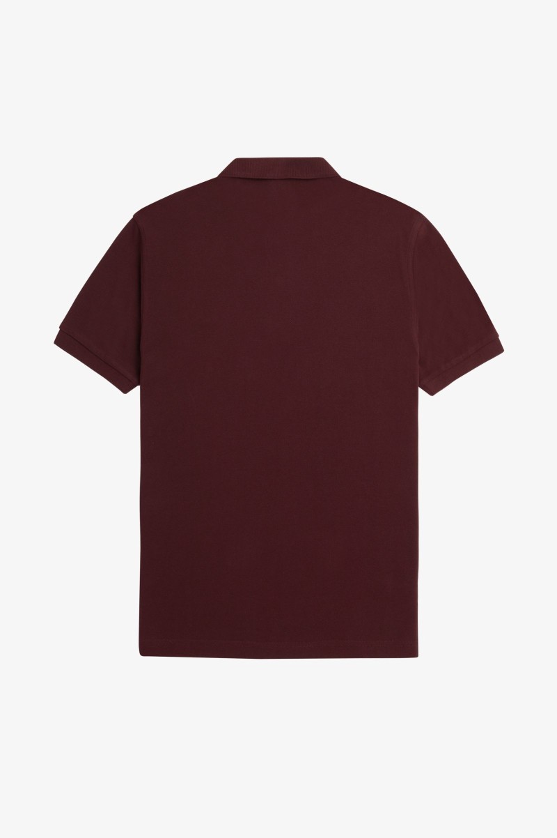 Fred Perry M6000 Plain Polo Oxblood/Ecru