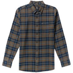 Volcom Caden Plaid Shirt Navy