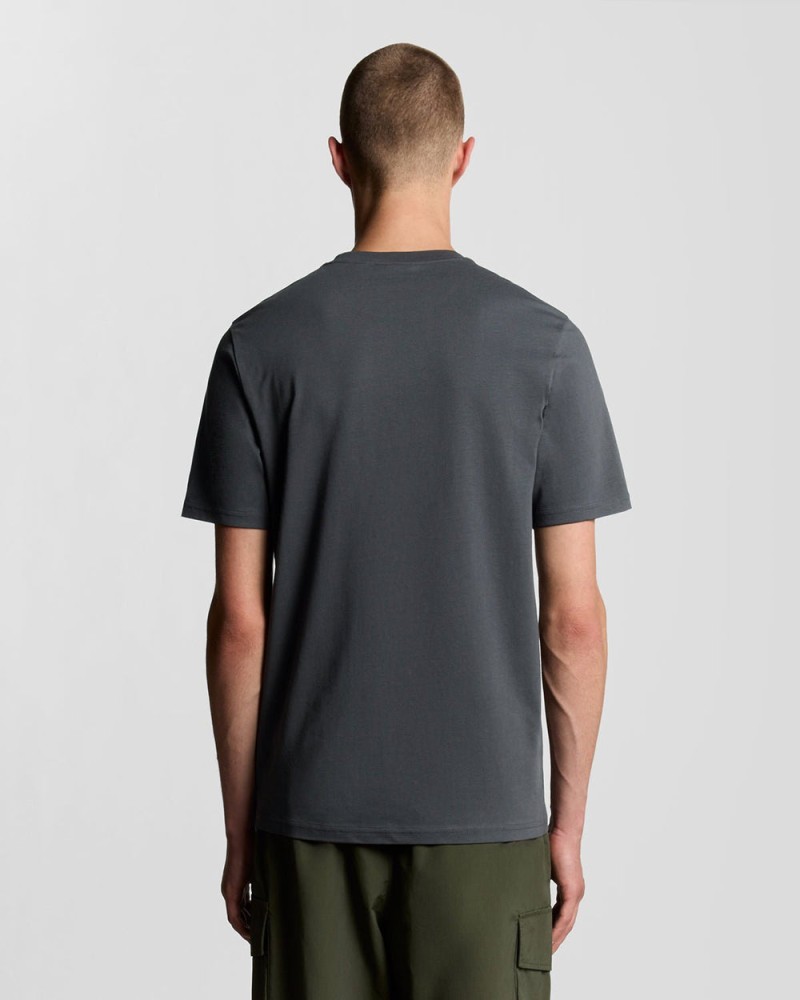 Lyle & Scott Plain Tee Gunmetal
