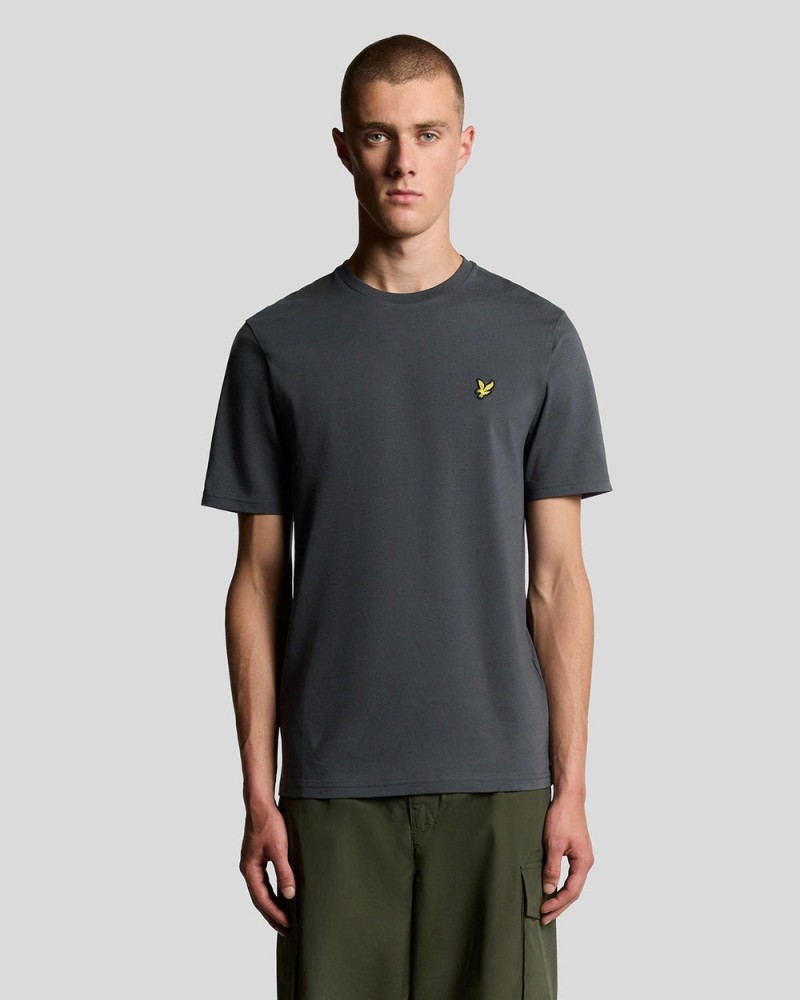 Lyle & Scott Plain Tee Gunmetal