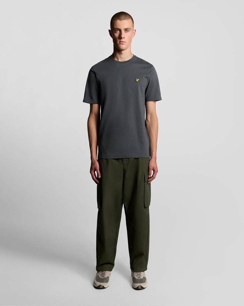 Lyle & Scott Plain Tee Gunmetal