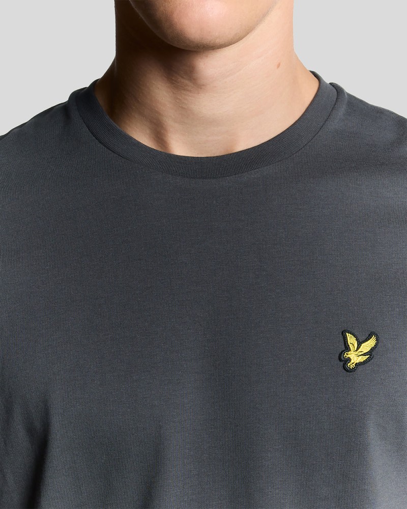 Lyle & Scott Plain Tee Gunmetal