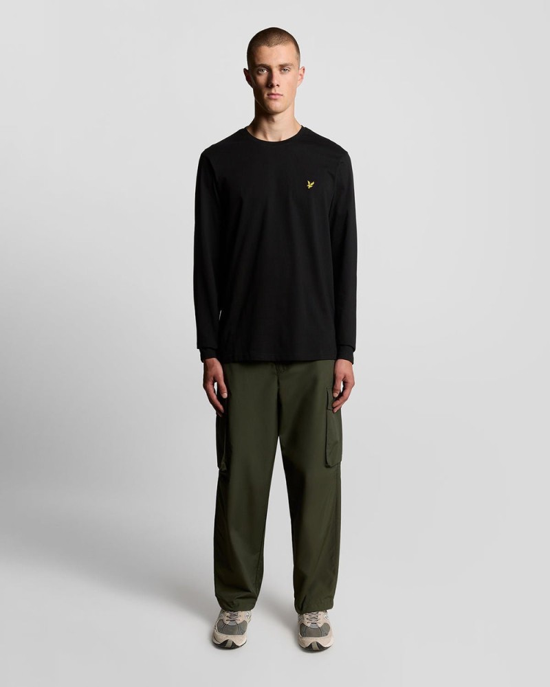 Lyle & Scott Plain Long Sleeve Tee...