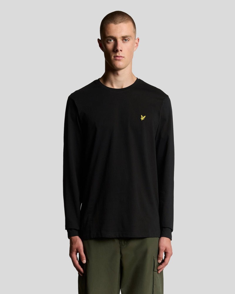 Lyle & Scott Plain Long Sleeve Tee...
