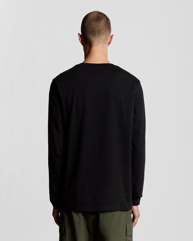 Lyle & Scott Plain Long Sleeve Tee...