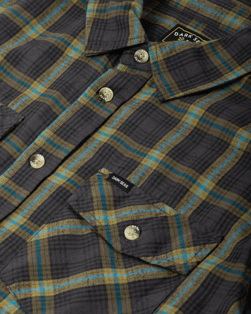 Dark Seas Garrison Shirt Black