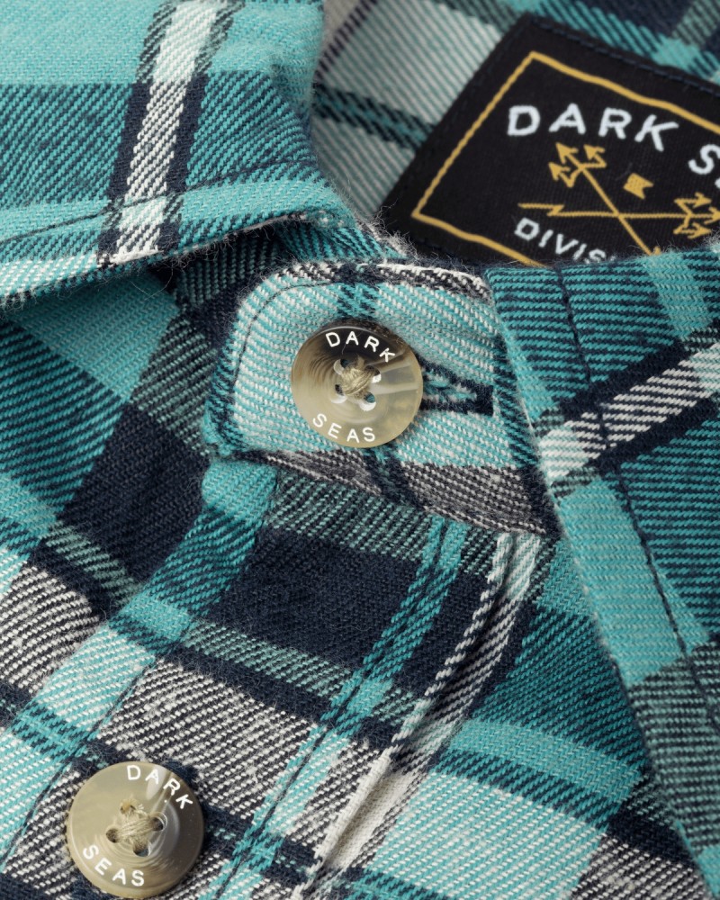 Dark Seas Tanglewood Shirt White/Blue