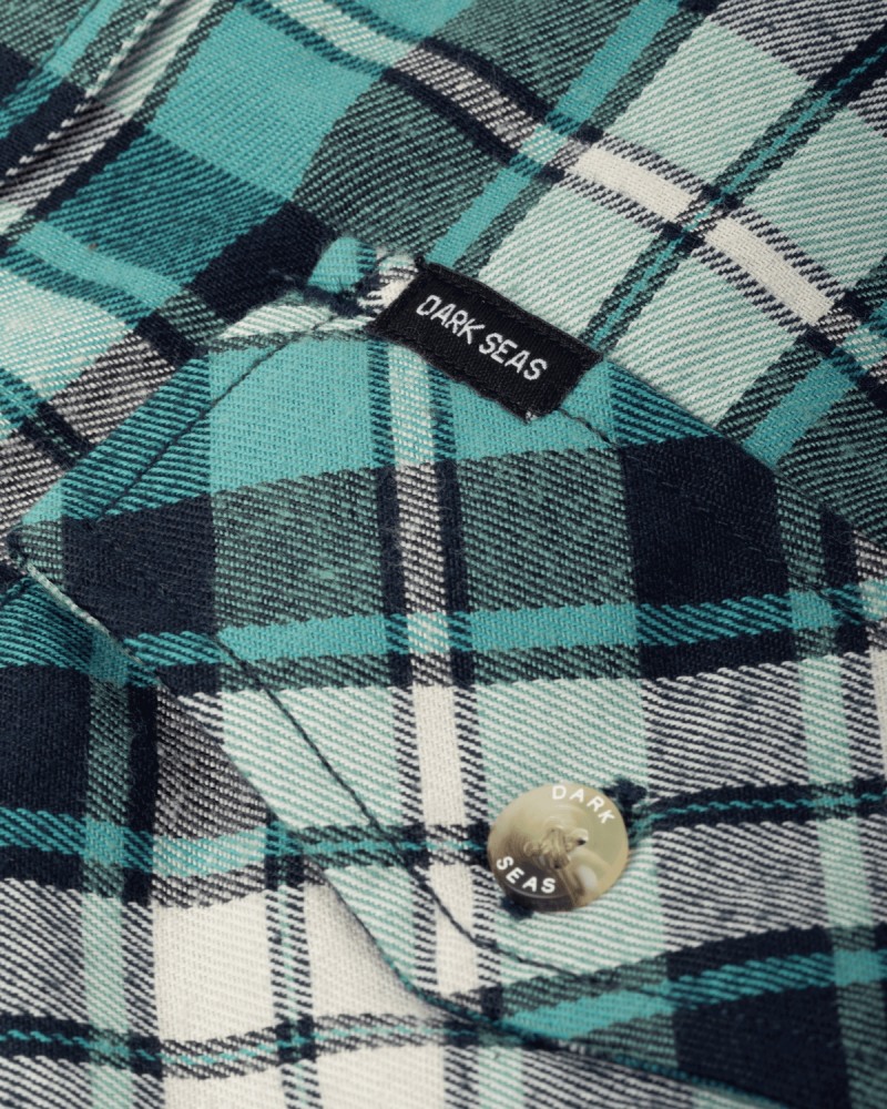 Dark Seas Tanglewood Shirt White/Blue