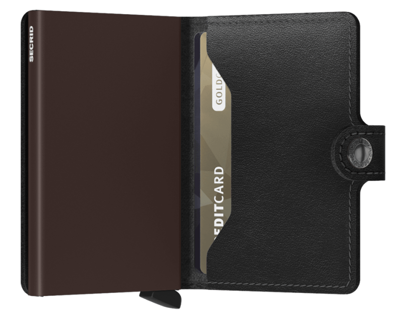 Secrid Mini Wallet Original Black/Brown